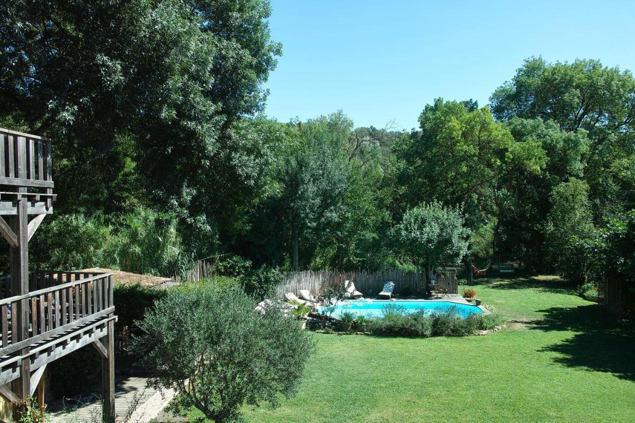 Le Moulin De Picaud Bed & Breakfast Grans Exterior foto